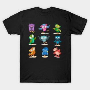 Owlets cartoon collection T-Shirt